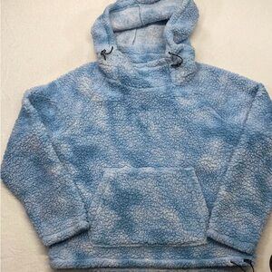 Cozy Blue Sherpa Hoodie
